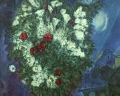 马克 夏加尔 : 花束与飞行的情吕